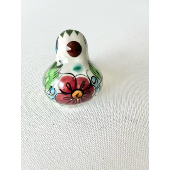 Vintage Tonala Pottery Mexico Hand Painted Bird - Picture 4 of 11